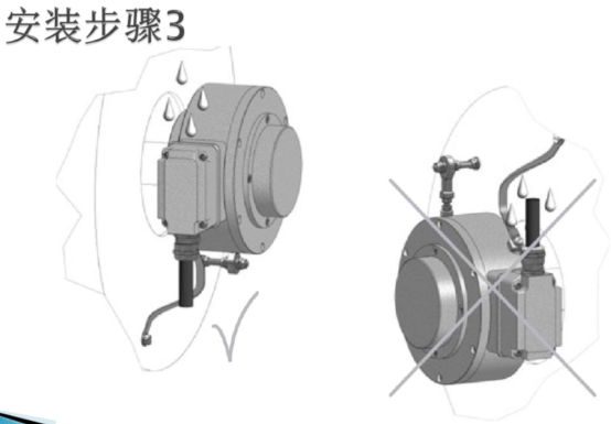 旋轉(zhuǎn)編碼器力矩臂安裝步驟三